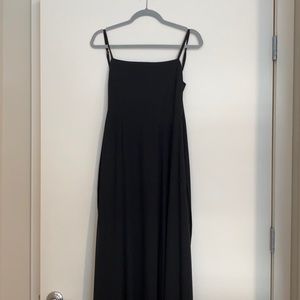 Lauren Tie Maxi Dress ~ Black Chiffon worn once